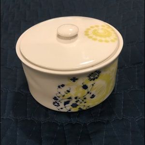 Anthro Porcelain lidded box